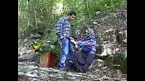 Бабушка в лесу делает минет внуку пригласила домой и предложила трахаться